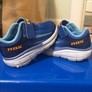 RBX Kids Blue and Orange Sneakers
